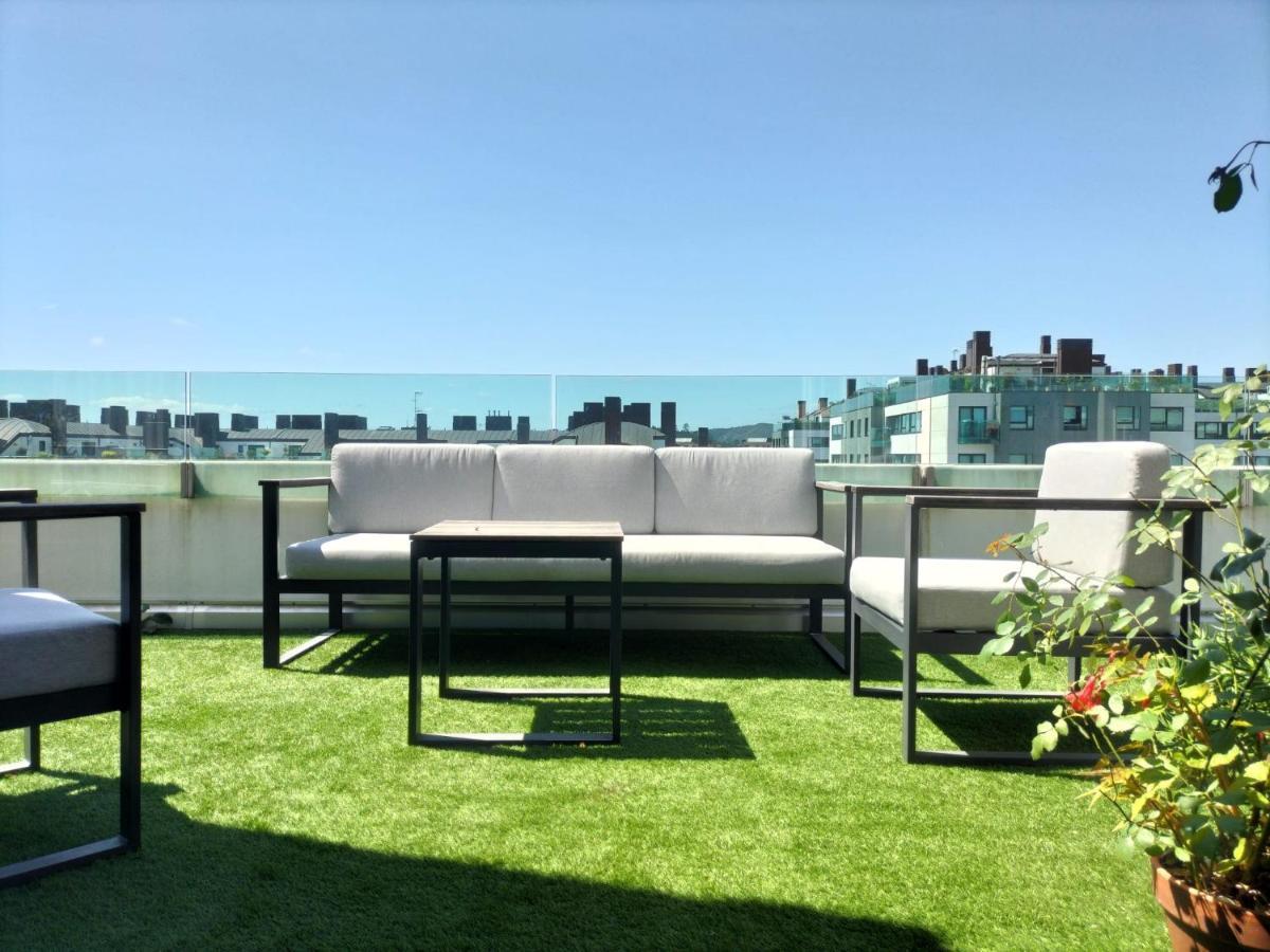 דירות סנטיאגו דה קומפוסטלה Preciosa Habitacion Doble En Atico Con Terraza II מראה חיצוני תמונה