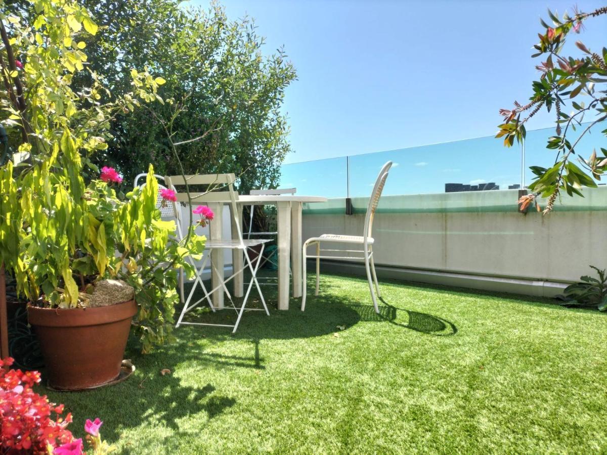 דירות סנטיאגו דה קומפוסטלה Preciosa Habitacion Doble En Atico Con Terraza II מראה חיצוני תמונה